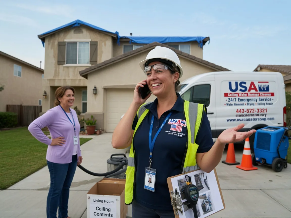 Ceiling Water Damage Restoration Bates, OR FAQs